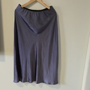 OAK + FORT A-Line Purple Skirt